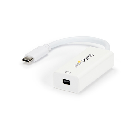 STARTECH.COM USB-C to Mini DisplayPort Adapter - 4K 60Hz - White CDP2MDP